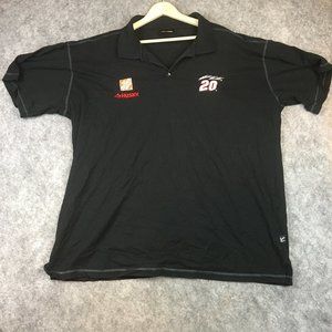 Chase Polo Shirt 3XL Mens Matt Kenseth NASCAR 20 Husky Home Depot Black 2013